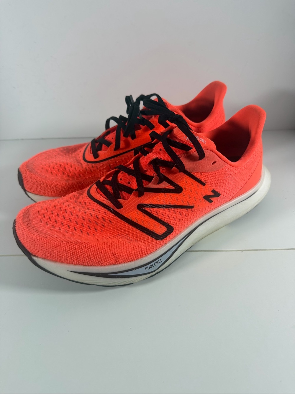 New Balance FuelCell Rebel v3 'Neon Dragonfly' Orange/Black Men's 11D Run Shoes